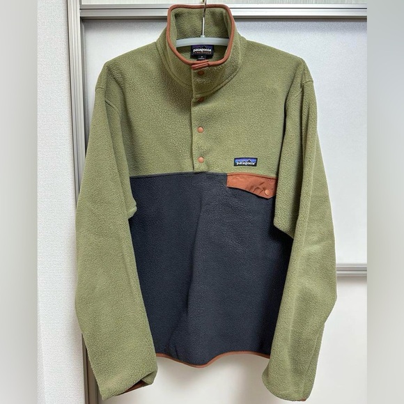 Patagonia Other - PATAGONIA Synchilla Snap T pullover Sage Khaki fleece Mens size S